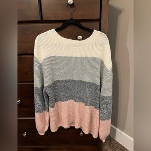 Color block sweater. Never worn!